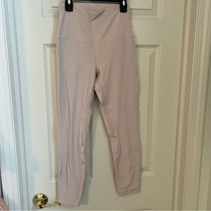 Lululemon align leggings light pink size 6 small